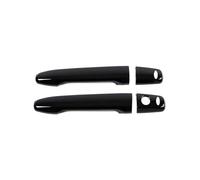 HGYFS5 Film protecteur poignée Protège-Poignée Double Intelligent Anti-Rayures pour Peugeot 4008 2013-2015 Kit de Cuve de Porte Extérieure avec Cadre Décoratif(2 doors bright black)