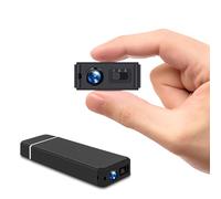 HGYGHO 32GB Caméra Cachée Clé USB, 1080P Mini Caméra Espion Clé USB avec Détection de Mouvement, Caméras Corporelle Enregistreuse Vidéo pour la Sécurité de la Maison et du Bureau