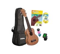 HH 2027 GB Premium Mahogany pack débutant ukulélé soprano (en anglais)