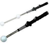 HH-GOLF Rhythm Click Sound - Entraîneur de Swing de Golf télescopique - Correcteur de gestes - Aide à l'entraînement pour la Prise en Main du Tempo