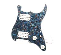 HH Pickguard Pour Guitare Électrique Et Deux Accessoires D'instruments Professionnels Pré Câblés À Double Bobine Pickguard Pickup(Pearl)