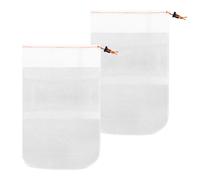 HH1506COMP Lot de 2 sacs standard pour aspirateur de piscine à tête de marteau, sac standard de nettoyage de piscine, sac standard de 100 microns pour débris, sac de rechange avec taquet