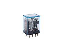 HH52P MY2NJ MY4NJ bobine de relais général DPDT interrupteur électromagnétique avec Base de prise LED AC 110 V 220 V DC 12 V 24 V 1 pièces(Relay,MY4NJ_AC36V)