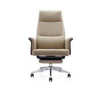 Hhaoran-9868 Chaise de Jeu pour Ordinateur Chaise de Bureau de Direction inclinable, Simple, Moderne, pivotante, for Ordinateur de Maison, Pause déjeuner, Chaise en Cuir, Peut être levée et tournée