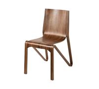 Hhaoran-9868 Chaise de Salon Chaises de Salle à Manger en Bois Modernes du Milieu du siècle, chaises sans Bras, chaises for Salle à Manger, chaises de Cuisine Chaises de Salle à Manger(Bruin)