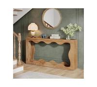 Hhaoran-9868 Table d'appoint console de table, table de canapé, table de rangement, table derrière le canapé, console longue et étroite, support pour couloir Table console(Light brown)