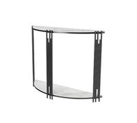 Hhaoran-9868 Table d'appoint Console d'entrée en marbre, Meuble d'entrée for Le Couloir et Le Salon Table Console