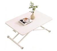 Hhaoran-9868 Table D'appoint Latérale Folding Table Height-Adjustable Desk Computer Study Table Basse d'appoint pour Salon(Grand)
