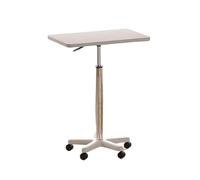 Hhaoran-9868 Table D'appoint Latérale Mobile Desk Computer Lifting Table Sliding Bedside Standing Table Basse d'appoint pour Salon(Blanc)