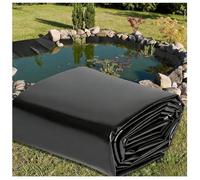 HHAVDJB Bâche pour Bassin, Liner de Bassin PE Bâche D'étang Doublure pour à Poissons pour Jardinage de Piscine (305×457cm,Noir)