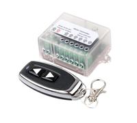 HHB18I 12-36V DC Motor Control Switch for Retractable Door Curtain Electric Push Rod Linear Actuator Forward Reverse(1Remote 1Receievr)