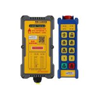 HHB18I 2/4/6/8 Channel indsutrial Controller switches Water-Proof 1 Transmitter 1 Receiver Hoist Crane Control Lift Crane(8 Channel-1F1S,AC DC 12-220V)