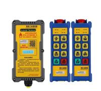 HHB18I 2/4/6/8 Channel indsutrial Controller switches Water-Proof 1 Transmitter 1 Receiver Hoist Crane Control Lift Crane(6 Channel-2F1S,AC 380V)