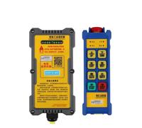 HHB18I 2/4/6/8 Channel indsutrial Controller switches Water-Proof 1 Transmitter 1 Receiver Hoist Crane Control Lift Crane(6 Channel-1F1S,AC DC 12-220V)