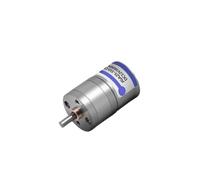 HHB18I DC Electric Motor 6v12v 12RPM to 1800RPM High Torque Power 25mm Diameter Gearbox Motor Micro Geared Motor JGA25-310(21Rpm 12v)