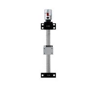 HHB18I SFU3205 32mm C7 Rolled Ball Screw Set with BK25 BF25 Support Machined + DSG32H Nut Housing + D40 L66 Coupling for CNC Engraver(1300mm)