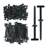 HhBdy 150 Pièces Attaches Autobloquantes Universelles en Nylon, Cable Tie Buckle Fixation Rapide Attache Cable Multifonctionnel Collier de Serrage Plastique pour Entretien Courant du Véhicule