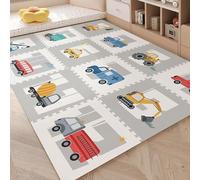 hhbzhdpg Tapis de Lecture Antidérapant Lavable, Tapis D'éveil Imperméable, pour Jouer, Apprendre Et S'amuser en Toute Sécurité dans La Chambre Ou Le Salon(B,120 * 180cm)