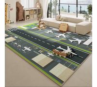 hhbzhdpg Tapis Ludique Éducatif, Tapis Souple pour Bébés Qui Rampent, Tapis Interactif Imperméable Et Antidérapant pour Cabanes, Tentes Tipi(B,120 * 200cm)