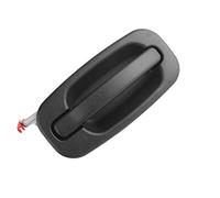 HHCSOP Poignée de porte extérieure avant droite côté passager pour Silverado Avalanche Suburban Tahoe GMC Sierra Yukon 1999-2007 Remplace OEM # 80577 sans trou de serrure