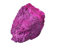 HHCTEBEC Pierre Brute De Corindon Rouge Naturel, Pierre pour Diffuseur D'AromathéRapie, Pierre DéCorative en Cristal, SpéCimen MinéRal De Corindon Rouge,3~5cm,100g