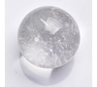 HHCTEBEC Sphère de Quartz Clair Naturel avec Support, Outil de Divination
