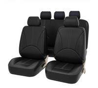 HHCVLUZI 9 Pièces Ensemble De Housses Siège Auto pour Opel Monterey/Mokka/Mokka X/Meriva A/Meriva B/Karl/Karl Rocks，Avant Arrière Couvre Sieges Respirant Protecteurs Siège Interieur Accessoire,Black