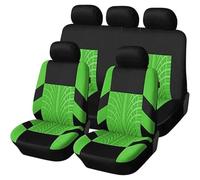 HHCVLUZI Ensembles De Housses Siège Voiture pour Renault Clio 3 2005 2006 2007 2008 2009 2010 2011 2012,Confortables Respirant Protection Couvre Sieges Protecteurs De Siège Accessoires,H/Green