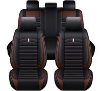 HHCVLUZI Housse Siège Voiture pour Dacia Sandero 3 / Sandero Stepway 3 III 2021-2023 2024，Cuir PU Avant Et Arrière Housse De Protection Coussin De SièGe Respirant Interieur Accessoires,Brown