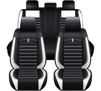 HHCVLUZI Housse Siège Voiture pour Hyundai Tucson 2014-2019，Cuir PU Avant Et Arrière Housse De Protection Coussin De SièGe Respirant Interieur Accessoires,White