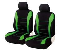 HHCVLUZI Housses De Siège Avant De Voiture, pour Hyundai Kona SX2 EV Electric 2024 2025 Imperméable Antidérapant Housses De Siège Avant Coussins Couvre Protections Siège,Green