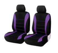 HHCVLUZI Housses De Siège Avant De Voiture, pour Kia Picanto/Morning II (TA) 5-Door 2011-2017 Imperméable Antidérapant Housses De Siège Avant Coussins Couvre Protections Siège,Purple
