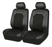 HHCVLUZI Housses De Siège Avant De Voiture, pour Peugeot 208 (2015-2020) Peugeot 208 (2015-2020) Imperméable Antidérapant Housses De Siège Avant Coussins Couvre Protections Siège,Black