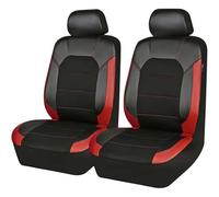 HHCVLUZI Housses De Siège Avant De Voiture, pour Renault Captur 2 E-Tech Hybrid 2020 2021 2022 2023 2024 2025 Imperméable Antidérapant Housses De Siège Avant Coussins Couvre Protections Siège,Red