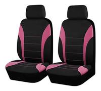 HHCVLUZI Housses De Siège Avant De Voiture, pour Renault Clio 3 2005 2006 2007 2008 2009 2010 2011 2012 Imperméable Antidérapant Housses De Siège Avant Coussins Couvre Protections Siège,Pink