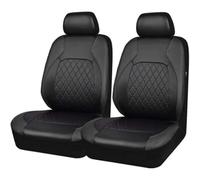 HHCVLUZI Housses De Siège Avant De Voiture pour Skoda Fabia Mk3 Hatchback 2014-on, Car Confortable Respirant Nonslip Protection Coussins De Siège Couvre Accessoires,Black