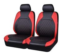HHCVLUZI Housses De Siège Avant De Voiture pour Skoda Fabia Mk3 Hatchback 2014-on, Car Confortable Respirant Nonslip Protection Coussins De Siège Couvre Accessoires,Red