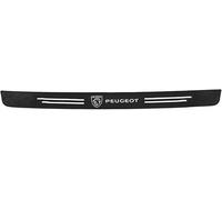 HHCVN Protection Pare Choc Voiture pour Peugeot 207 208 308 308SW 508 508sw 2008 3008 Traveller, Fibre Carbone Plaque Seuil Coffre Film Protection Seuil Accessoire Voiture