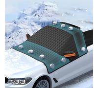 HHD_ABC Couverture Pare-Brise Voiture pour BMW X1 2009-2022 2023 2024 2025 E84 F48 F49 U11,Pare-Soleil pour Pare-Brise,Réfléchissant Les UV Bâche Protection,Protection Pare Brise Hiver,A-Magnetic