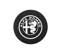 HHD_ABC Dessous De Verre pour Voiture pour Alfa Romeo 4C 8C 156 Giulietta Spider Giulia 159,Dessous Verre Antidérapants Voiture,Dessous de Verre en Antidérapant,B