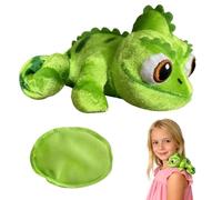 HHDESHSL Peluche D'épaule Pascal, Peluche Caméléon Figurine de Jeu, Peluche Caméléon Magnétique pour Fans, Garçons et Filles