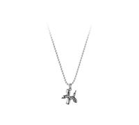 H'Helen Collier en argent sterling 925 avec pendentif chien ballon en or et argent, 38,5 + 8,5 cm, 38.5+8.5cm, Argent sterling, Non