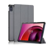 HHF - Accessoires pour tablette - Coque rigide en polycarbonate - Support magnétique à trois volets - Compatible avec Lenovo Tab M9 9" TB-310FU - Gris