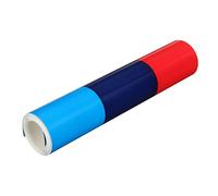 HHF Autocollants 1.5m M Couleur Stripes Rally Racing Motorsport côté Capot décalque de Vinyle Autocollant Bande Pare-Chocs du Couvercle du Moteur (Couleur : Multi-Colored)