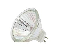 HHF LED Bulbs Lamps, 10pcs halogène Spot Light Super Dimmable lumineux MR16 GU5.3 12V 20/35 / 50W Ampoules halogènes Coupe Shape Lampe Clear Quartz Verre (Émission de la couleur : Warm White)