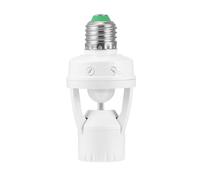 HHF LED Bulbs Lamps, Lampe à LED Sensibilité à haute sensibilité PIR Senseur de mouvement E27 Support de base 110V - 220V avec interrupteur de commande de la lumière Douille d'ampoule à induction infr