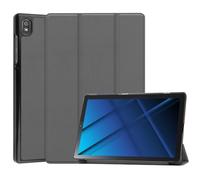 HHF Tab Accessories Coque rigide portable en cuir PU compatible avec Lenovo Tab P11 2ème génération TB-132F/U 11,2" Gris