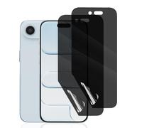 Hhfcryst 2 Pièces Anti-Espion Film Protection pour iPhone Air, Hydrogel Film Protecteur d'Écran Confidentialité en TPU Souple, Auto-Réparation, Anti-Bulles, Couverture Complète Bord à Bord