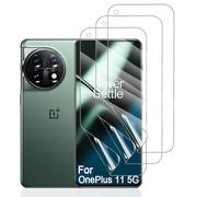 Hhfcryst 3 Pièces Films de Protection d'écran en Hydrogel pour OnePlus 11 5G, HD Souple TPU Film Hydrogel Transparent Haute Sensibilité Film Protecteur (verre non trempé)