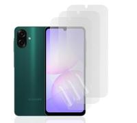 Hhfcryst Film de protection d'écran hydrogel mat pour Samsung Galaxy A07 4G, 3 pièces anti-rayures, ilm de protection TPU, film hydrogel haute sensibilité anti-empreintes digitales